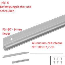 Kederschiene Alu Kederleiste