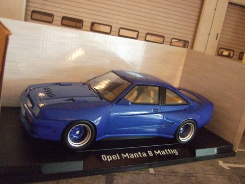 Opel manta 400 blau mattig - opel,