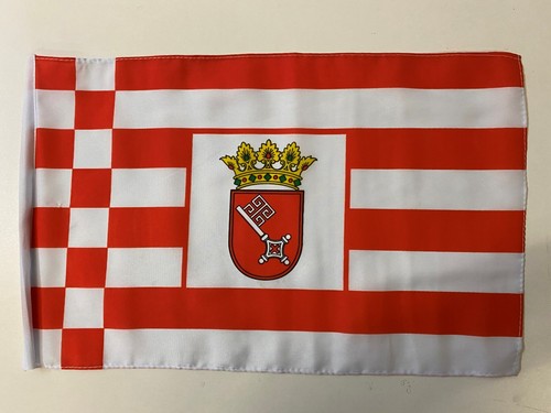 Bremen stockfahne flagge - bremen,