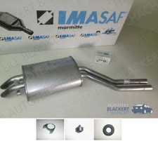 IMASAF Auspuff Endtopf für Mercedes SL+SLC (R107) 280/350/380/450/500 1972-1985