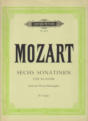 Noten sechs sonatinen für - sechs,