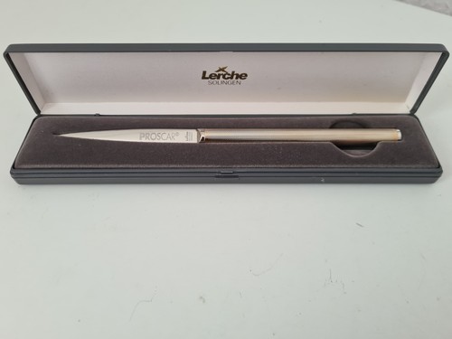 Lerche brieföffner versilbert - brieföffner,
