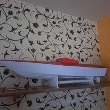 Rennboot aus holz - rc,