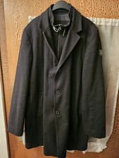 Herren mantel schwarz - herren, xl,