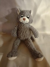 TCM Tchibo Katze Kater Mo grau Stofftier Kuscheltier schmusetier 32cm TOP 