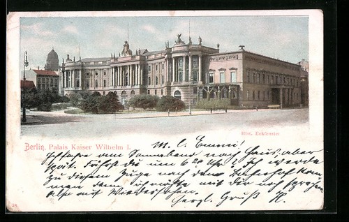 Berlin palais kaiser wilhelm - palais,