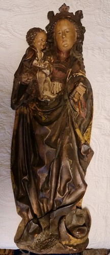 Antike madonna mit - antike,