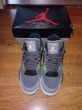 Nike Air Jordan 4 Retro Green Glow, EU 43, US 9,5