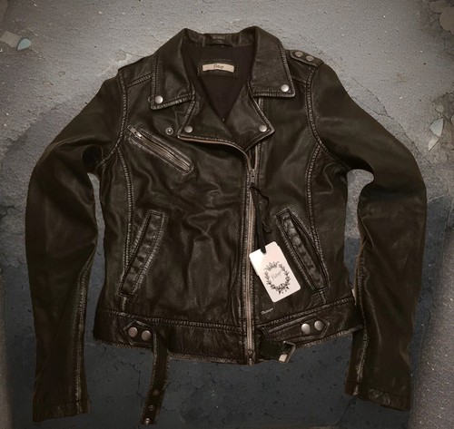 Patago echt leder biker jacke - echt,