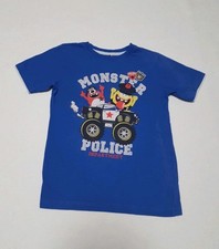 Jungen T-Shirt blau weiß