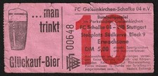 Ticket | 1973/74 | FC Schalke