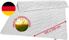Liebling Sommerdecke 155X220, Wildseidendecke 155 X 220, Sommerbettdecke Leicht,