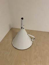 Emaille Trichter Weiß Groß