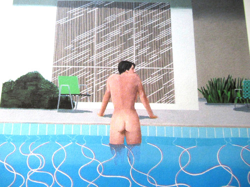 David hockney lithographie - david,