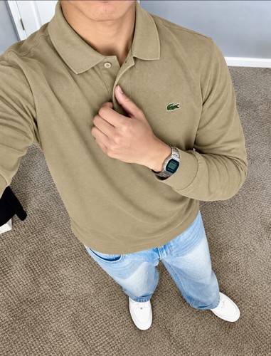 Lacoste polo longsleeve - lacoste,