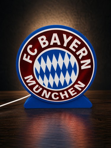 Bayern münchen logo lampe - bayern,