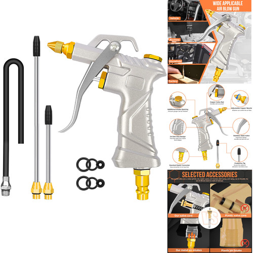 Druckluftpistole mit düsen - druckluftpistole,