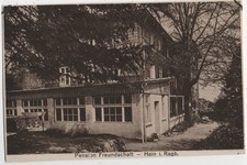 HAIN Riesengebirge Przesieka Pension Freundschaft ungelaufen Albumlagerspuren