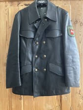 Polizei Lederjacke 70er Jahre Gr. 50