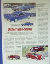 OPEL DIPLOMAT A COUPE und Opel