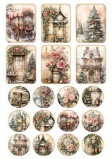 Ausschneidebogen-Bastelpapier-