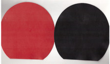 Tischtennisbelag Noppengummi 4 Stk. (R/S) (Brettchen)