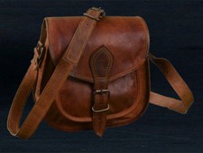 Neu Damen Retro Vintage Leder Tasche Schultertasche Umhängetasche Handtasche Bag