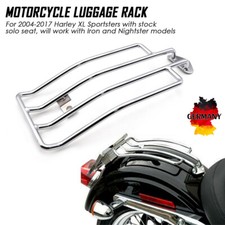 Motorrad Gepäckträger Chrom