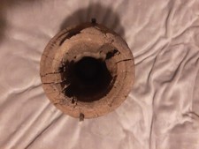 Holz Radnabe  Alt. Vintage.  Karrenrad -nabe. Speichenrad