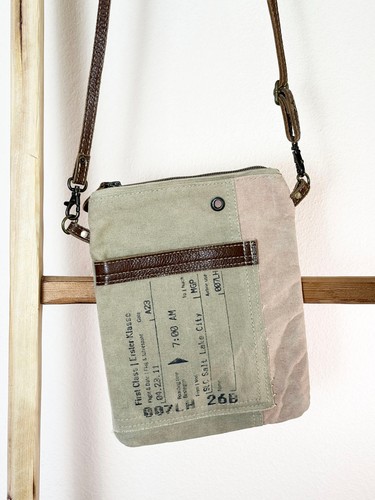 Canvas crossbody bag - canvas, –