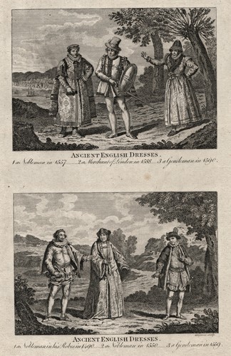 England tracht und - england, 15.
