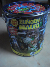 Chupa Chups Metalleimer Blechdose Vintage 90er Hexenküche gefüllt mit Spielzeug