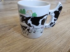 Kuh Kaffetasse wenig genutzt 