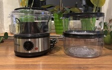 Progress Elektrischer Multi-Dampfgarer Dampfkocher Eierdampfer Küchengeräte 7.5L