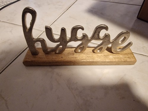Dekoaufsteller hygge holz - dekoaufsteller,