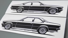 Opel commodore sticker - commodore,