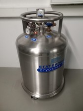 Cryostor Tank Dewar Stickstoffbehälter Stickstoff Argon Edelstahl 120l mobil