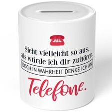 Sieht so aus, als würde ich zuhören. In Wahrheit denke an Telefone 10701001111