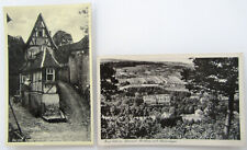 2 x BAD ORB Spessart Postkarten Lot Ansichtskarten Frankatur Dt. Reich 1936/41