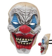 Horrormaske Clown, Halbmaske