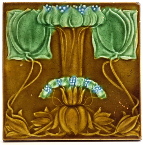 Jugendstil kamin kachel - kamin,