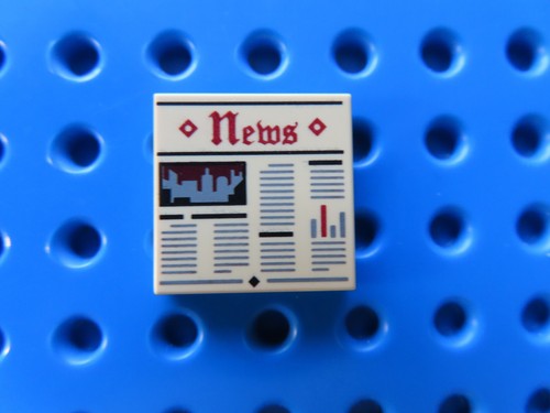 Lego fliese 3068pb0951 2x2 - fliese,