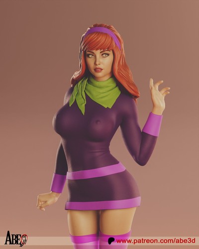 Daphne scooby doo 4 - daphne,, 1/4-1/24