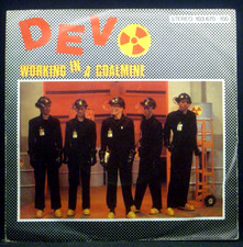 7"-Vinyl DEVO - working in a coalmine, GER, m-/vg++