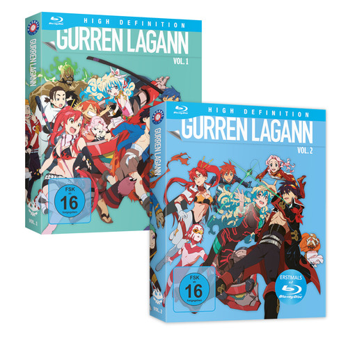 Gurren lagann blu - lagann, blu-ray