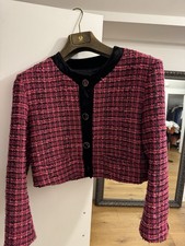 SANDRO BLAZER BOUCLÉ