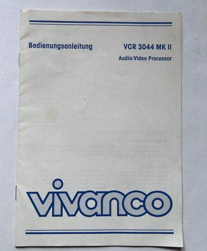 Vivanco vcr 3044 ii - vivanco, mk