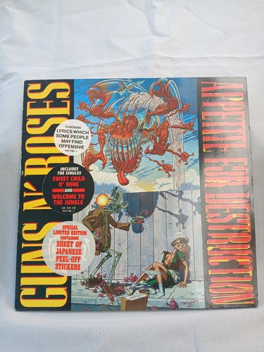 Guns roses appetite for - n',