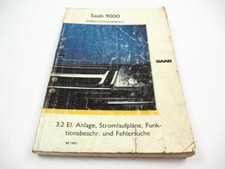 Saab 9000 CC CD CS 1993 Elektrische Anlage Schaltpläne Fehlersuche Werkstatthand