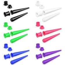 Dehnstab Expander Tunnel Dehner Ohr Plug Piercing 2 in 1 Set Dehnungsstab